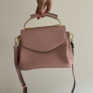Small Pink Purse with Strap - NWOT